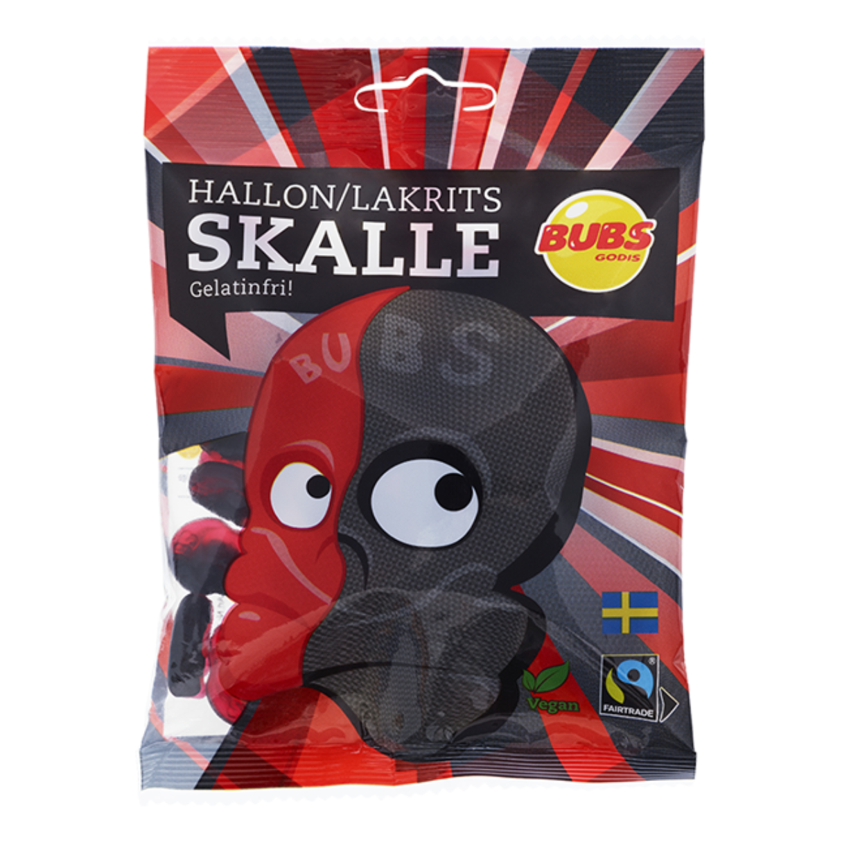 Bubs Raspberry & Licorice Jelly 90g - 16ct