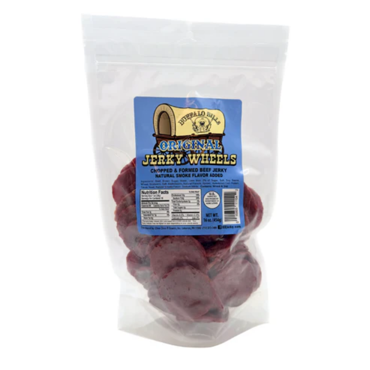Buffalo Bill's Original Jerky Wheels 64pc - 16oz