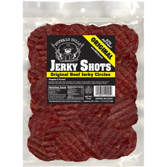 Buffalo Bills Jerky Shots Original 80ct