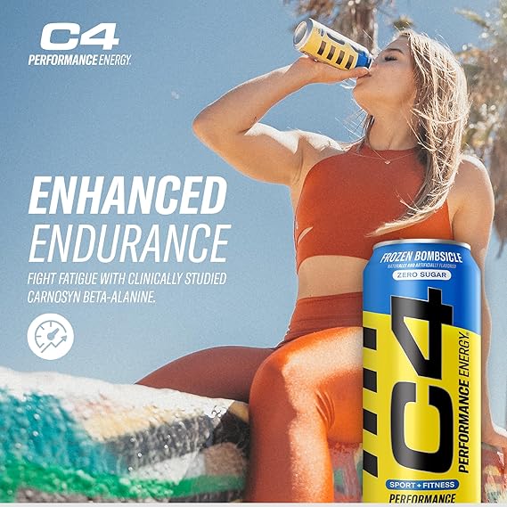 C4 Performance Energy Carbonated Frozen Bombsicle 16oz - 12ct