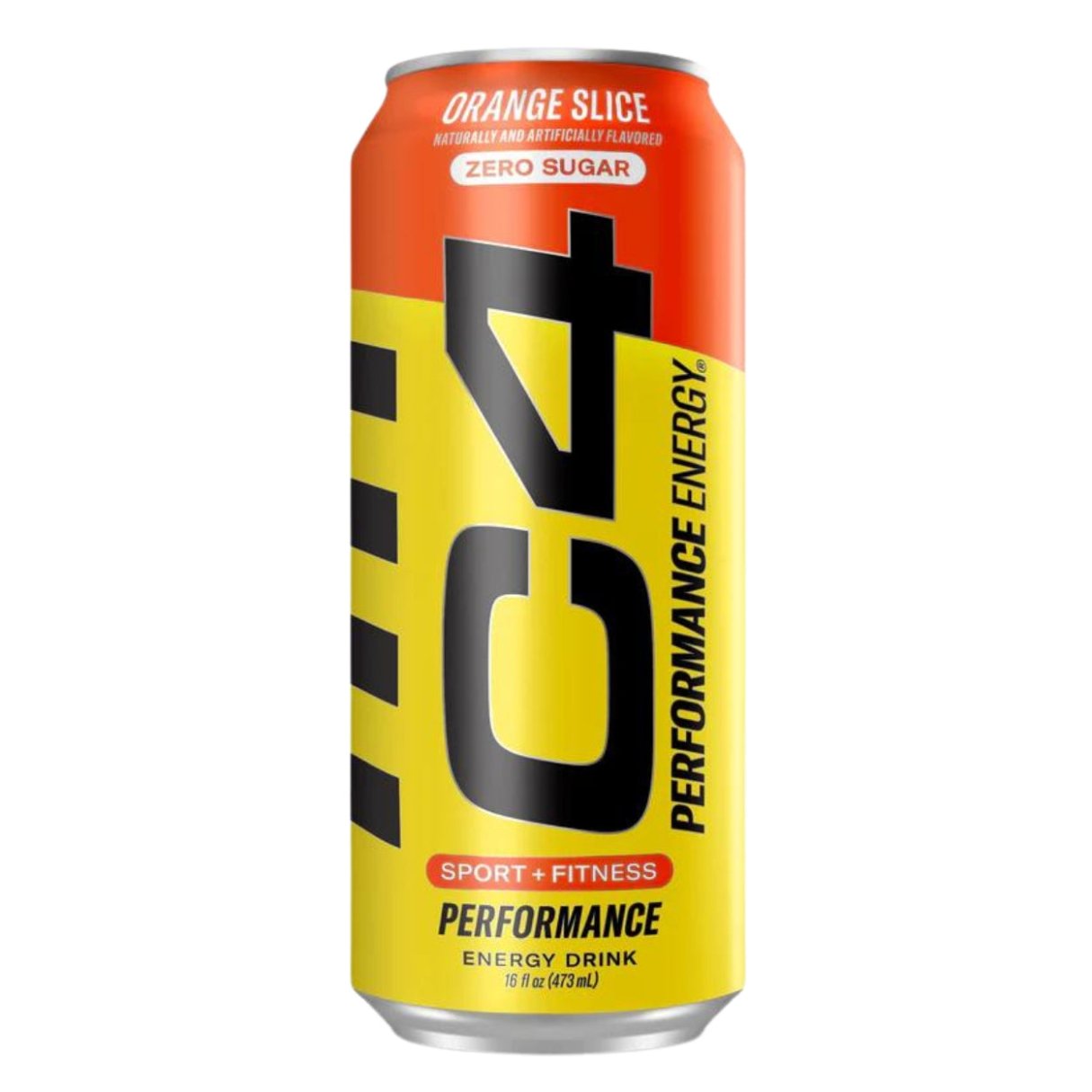 C4 Performance Energy Carbonated Orange Slice 16oz - 12ct
