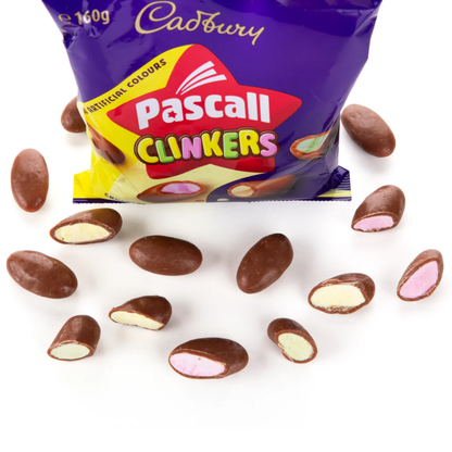 Cadbury Pascall Clinkers Peg Bag 5.64oz (160g) 18ct