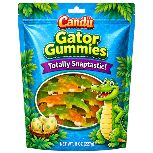 Alligator Gummies Gummy Candy 8oz 12ct