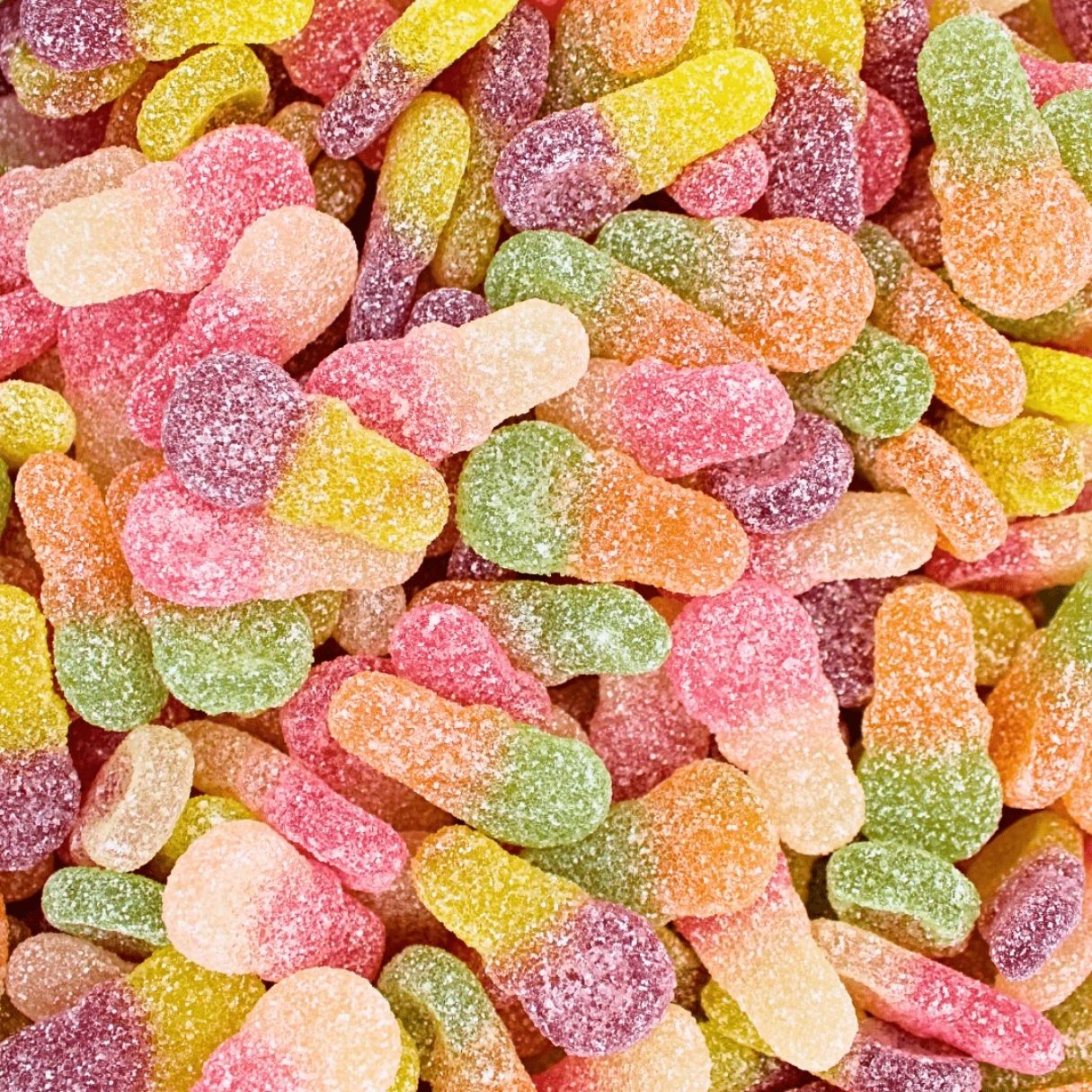 Candy People Sour Mini Dummies Candy Bulk 6.60lb