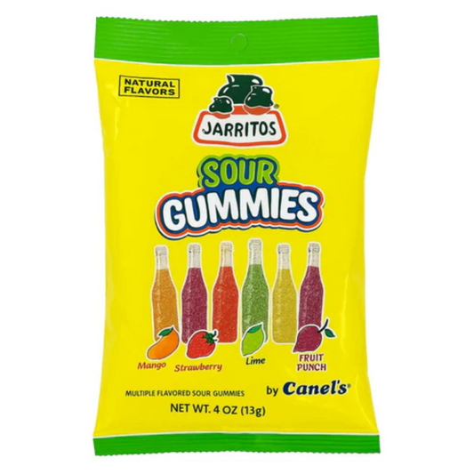 Jarritos Sour Gummies 4oz 12ct