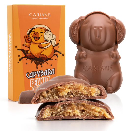 Carians Capybara Peanut Chocolate Bar 2.65oz 12ct