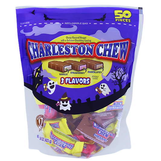 Charleston Chew 50pcs Assorted Mini Candy Bars 14.94 12ct