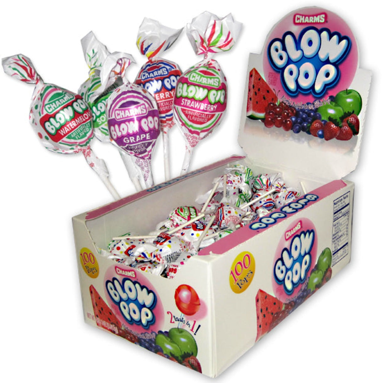 Charms Blow Pop Assortment - 100ct