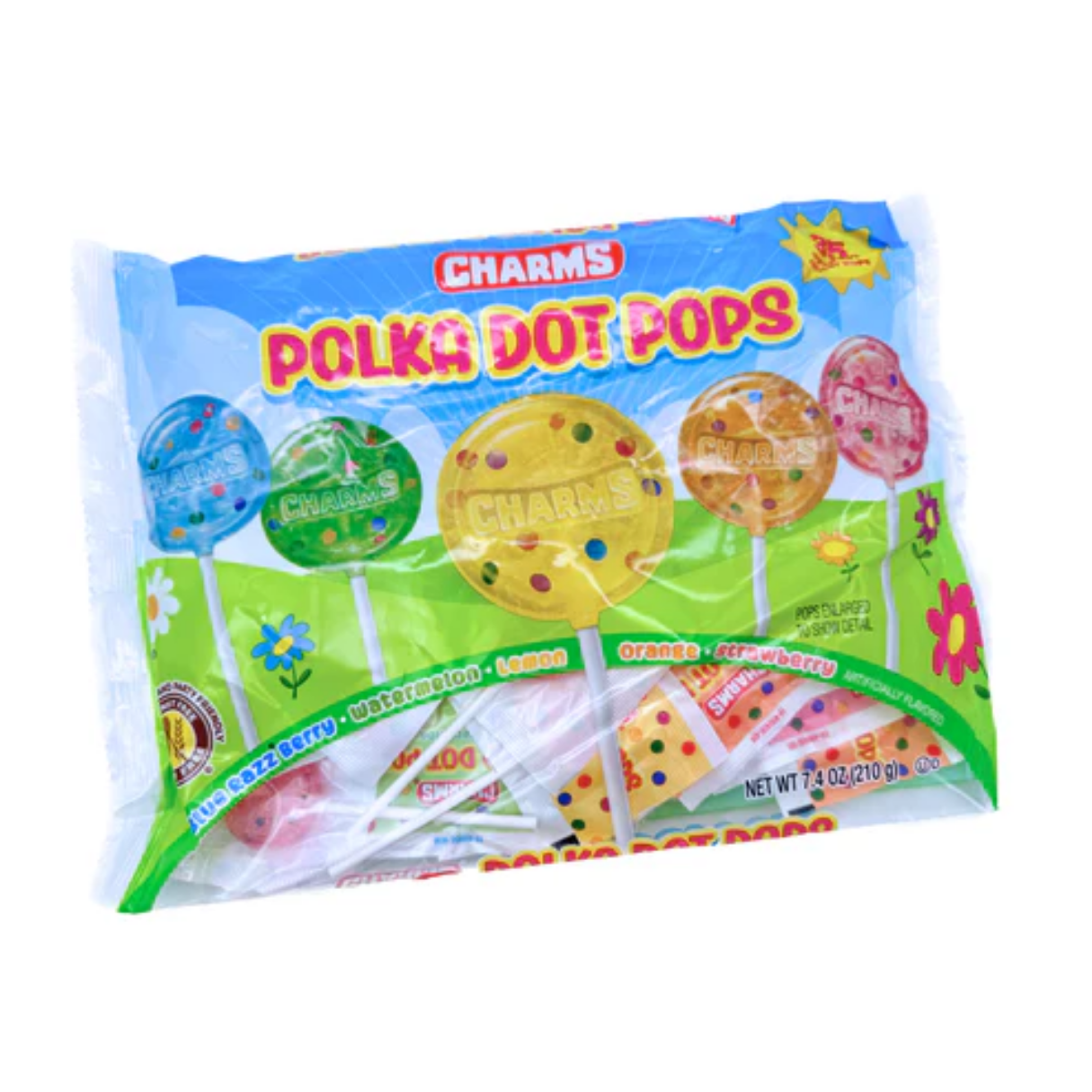 Charms Polka Dot Pops 7.4oz - 35ct
