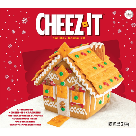 Cheez-It Build It Yourself Holiday House Kit 22.50oz 1ct