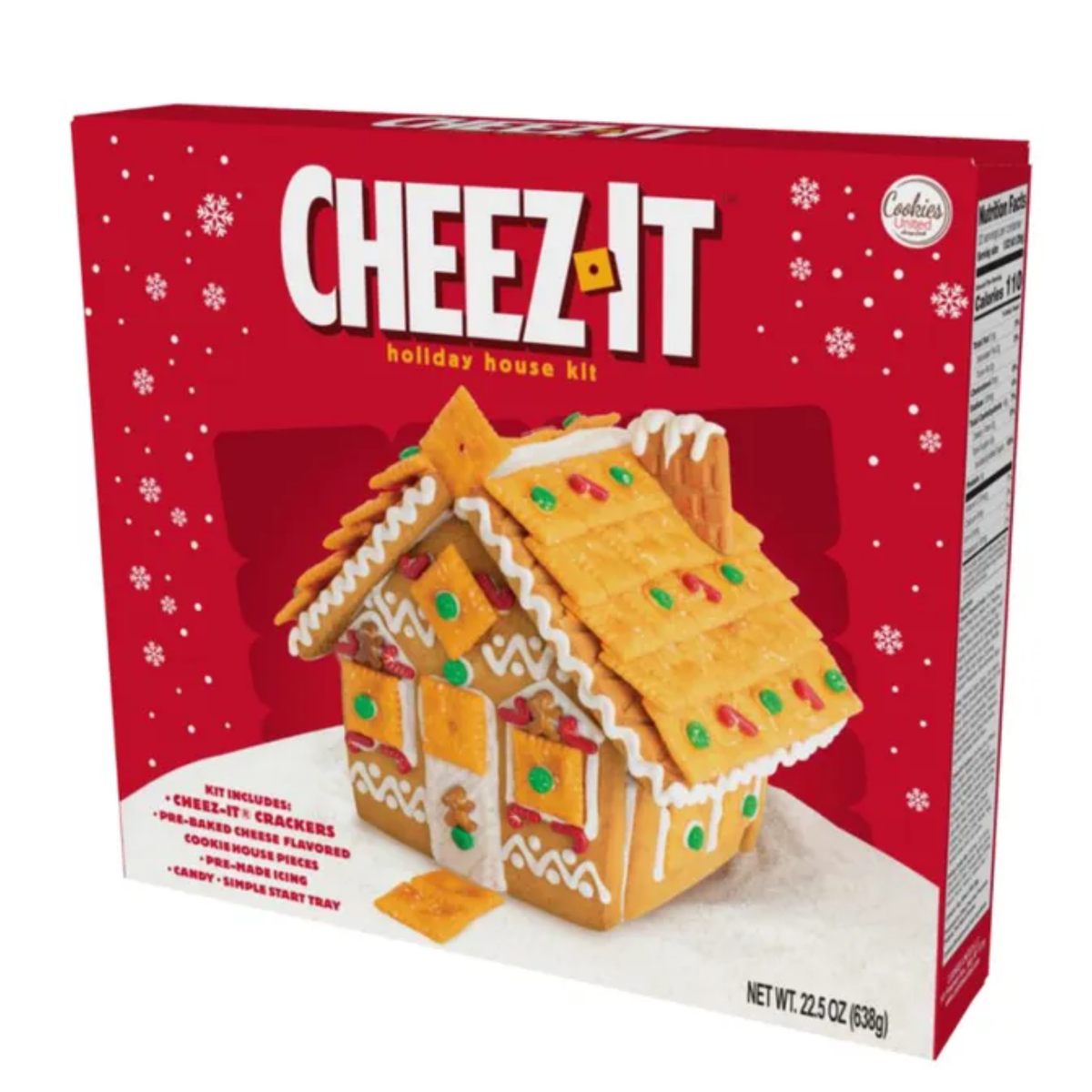 Cheez-It Build It Yourself Holiday House Kit 22.50oz 1ct