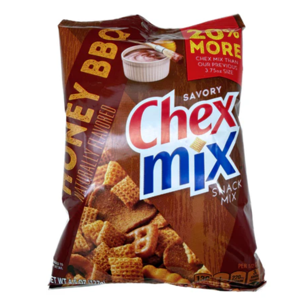 Chex Mix Snack Mix Honey BBQ Savory 4.5oz 8ct