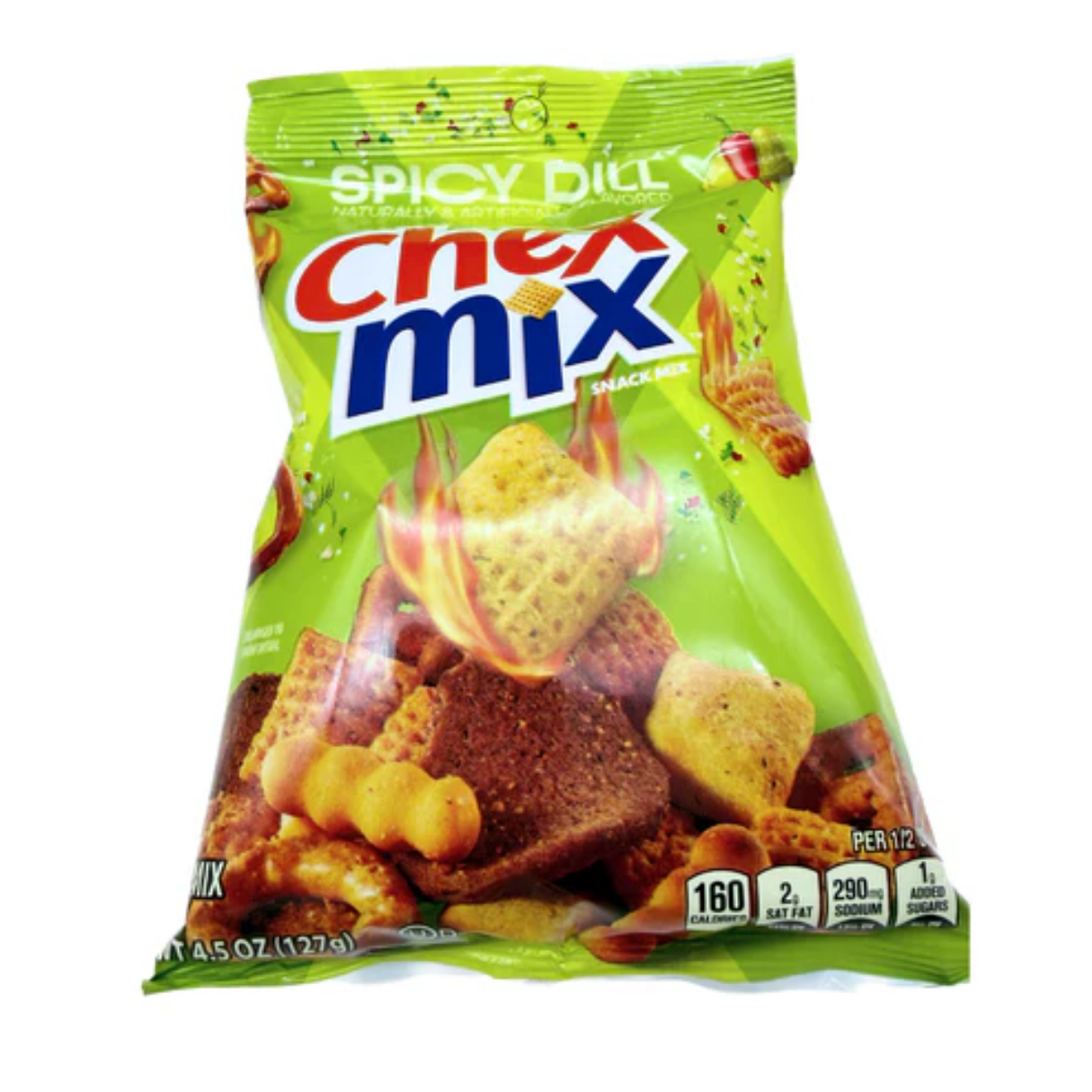 Chex Mix Snack Mix Spicy Dill  - 4.5oz 8ct
