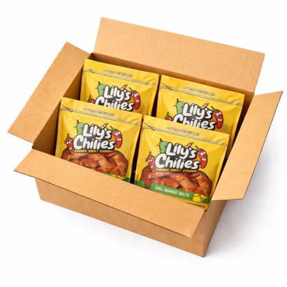 Lily's Chilies Chili Mango Belts Candy 4oz 24ct