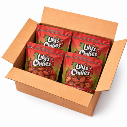 Lily's Chilies Chili Watermelon Belts Candy 4oz 24ct