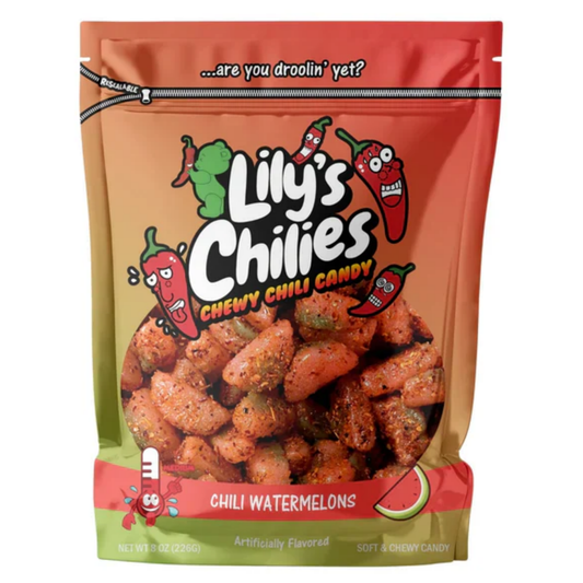 Lily's Chilies Chili Watermelon Gummies Candy 4oz 24ct