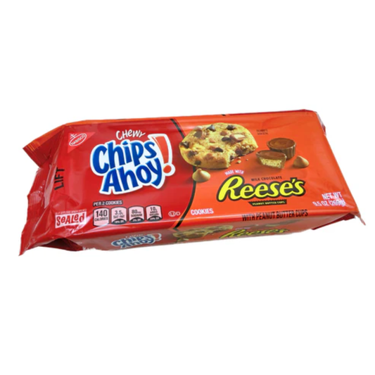 Chips Ahoy! Chewy Chocolate Chip Cookies with Reese's Peanut Butter Cups - 9.5oz 12ct