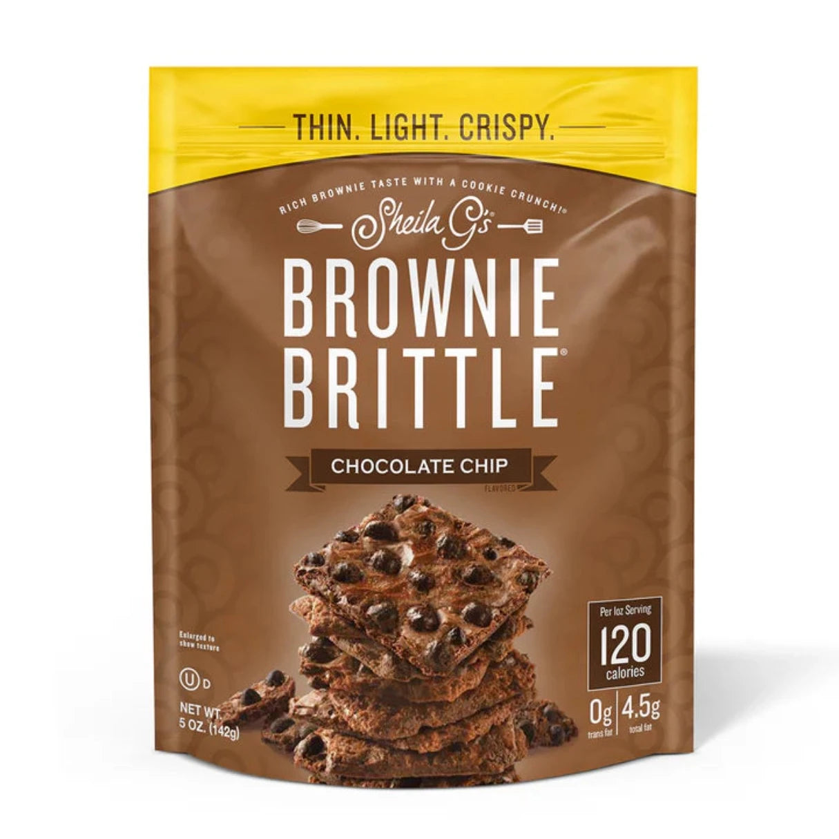 Sheila G's Chocolate Chip Brownie Brittle 2.75oz - 12ct