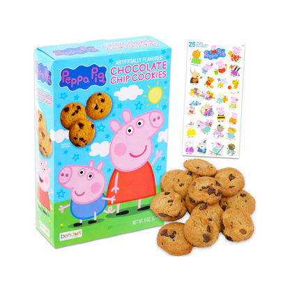Chocolate Chip Cookies - Peppa Pig 6oz - 12ct