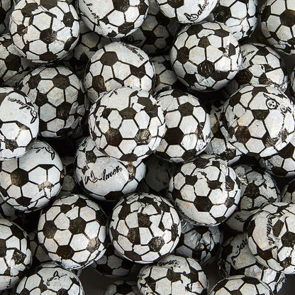 Chocolate Foil Soccer Balls 30lb