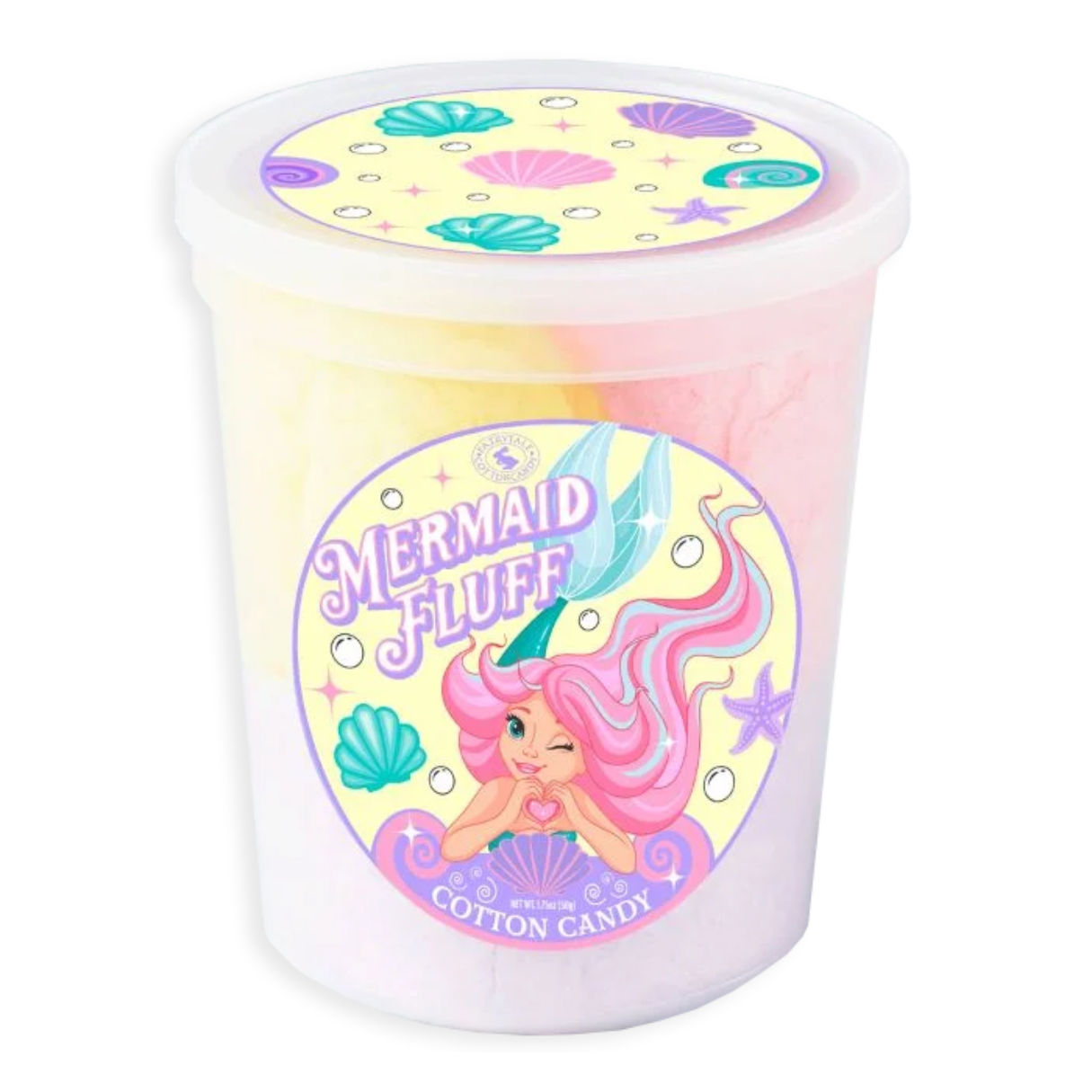 Mermaid Fluff Grape Banana Strawberry Cotton Candy 12ct