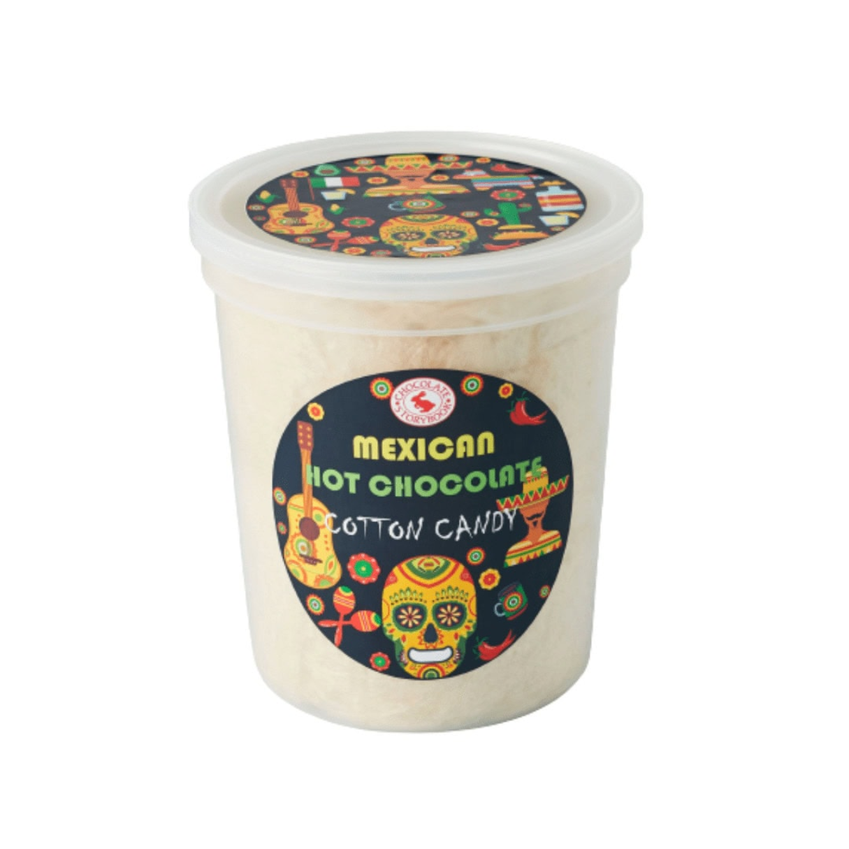 Mexican Hot Chocolate Cotton Candy  1.75oz - 12ct