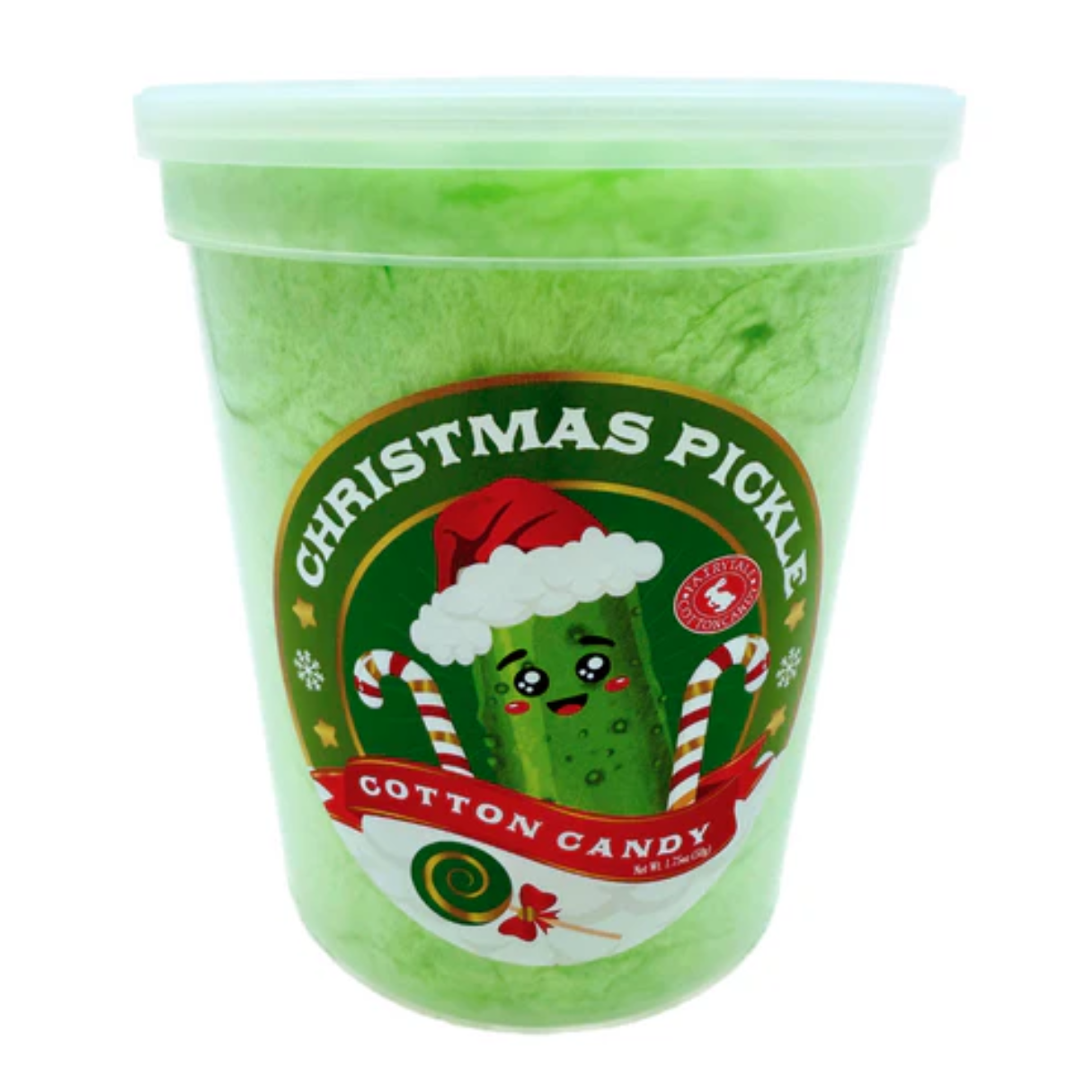 Cotton Candy Christmas Pickle 1.75oz - 12ct