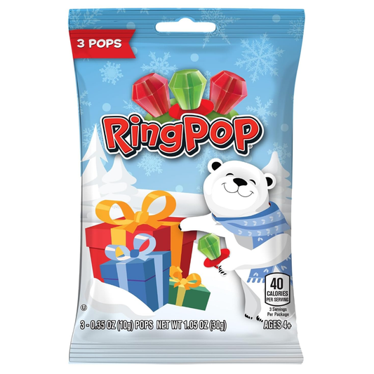 Christmas Ringpop 1.03oz 12ct