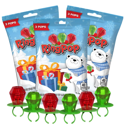 Christmas Ringpop 1.03oz 12ct