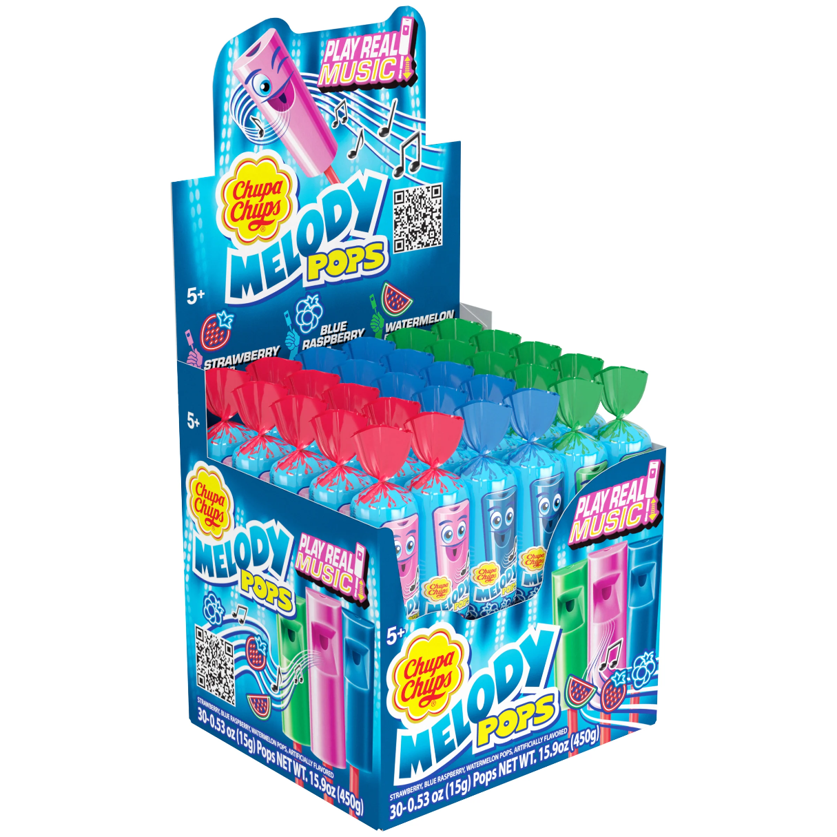 Chupa Melody Pops 0.53oz - 30ct