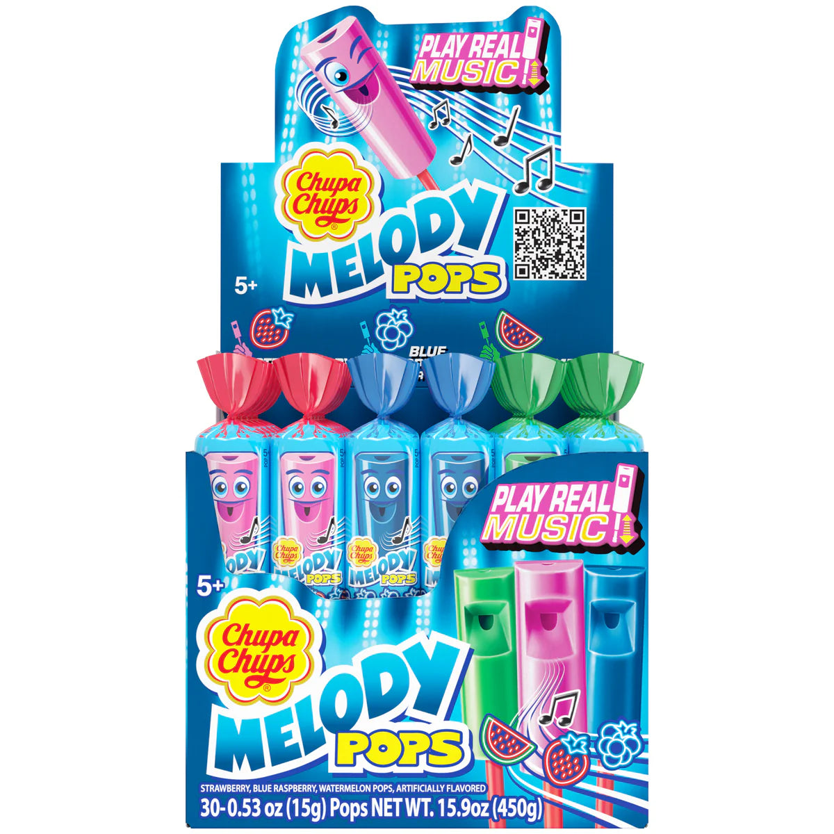 Chupa Melody Pops 0.53oz - 30ct