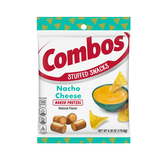 Combos Nacho Pretzel 6.3oz - 12ct