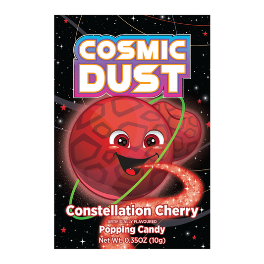Cosmic Dust Popping Candy Constellation Cherry 0.35oz - 256ct