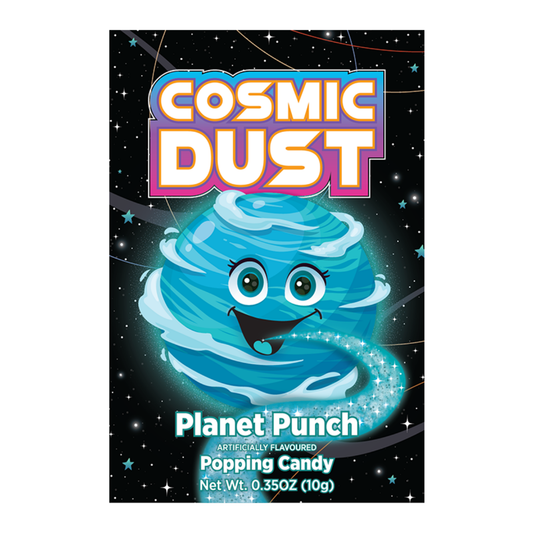 Cosmic Dust Popping Candy Planet Punch 0.35oz - 256ct