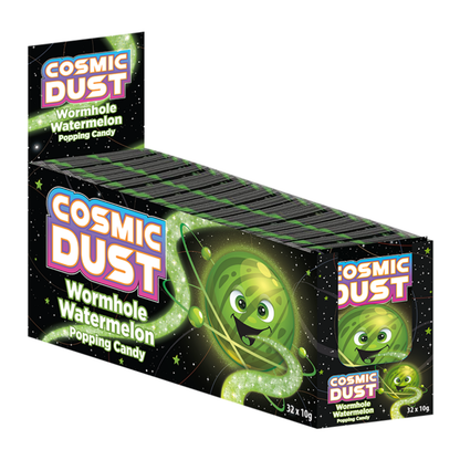 Cosmic Dust Popping Candy Wormhole Watermelon 0.35oz - 256ct