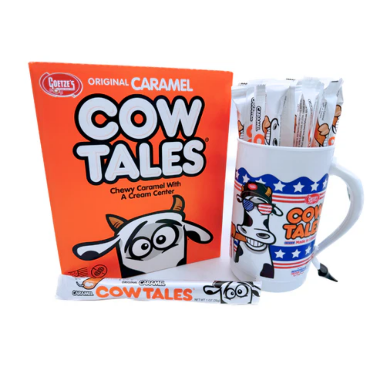 Cow Tales America’s 250th Limited Edition Mug & 100ct Caramel Candy Bundle