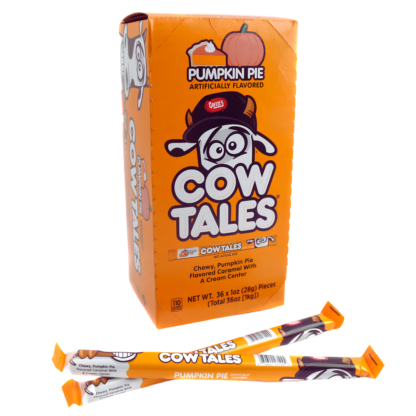 Cowtales Pumpkin Caramel Pie 1oz 36ct