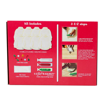 Create-A-Treat Ugly Sweater Cookie Kit 14.3oz 6ct