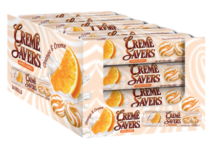 Creme Savers Orange Creme 1.76oz - 24ct