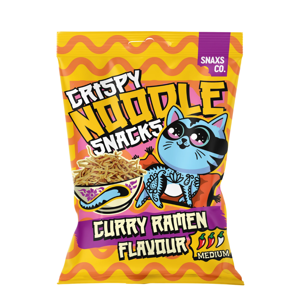 Crispy Noodle Curry Ramen  60g (2.12oz) 24ct