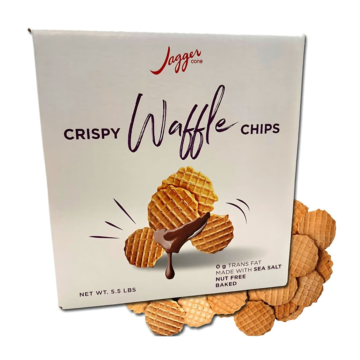 Crispy Waffle Chips - 5.5lbs