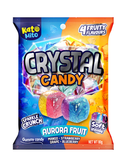 Kato Mito Crystal Candy Aurora Fruit Peg Bag  80g 12ct