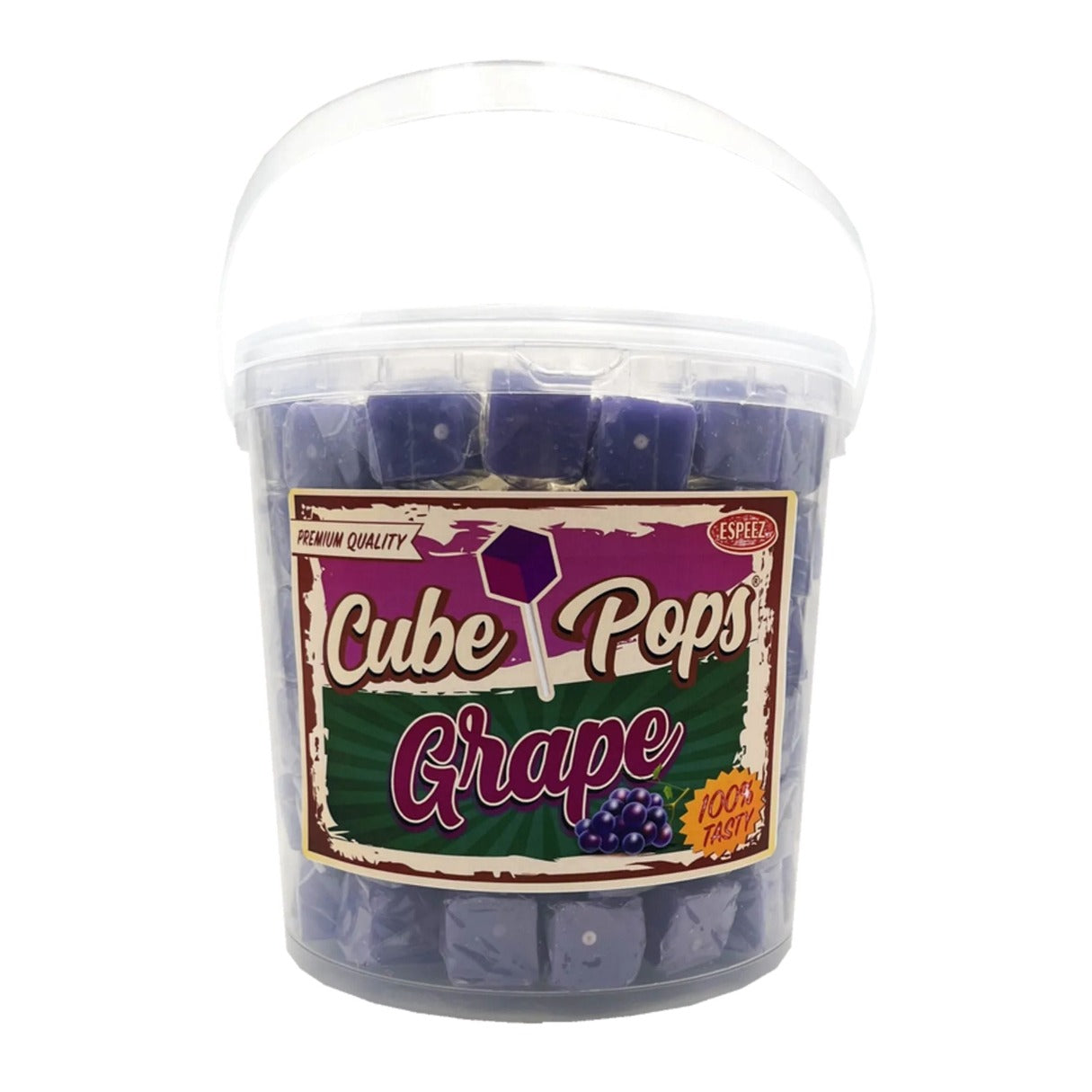 Espeez Cube Pops Grape Jar - 100ct