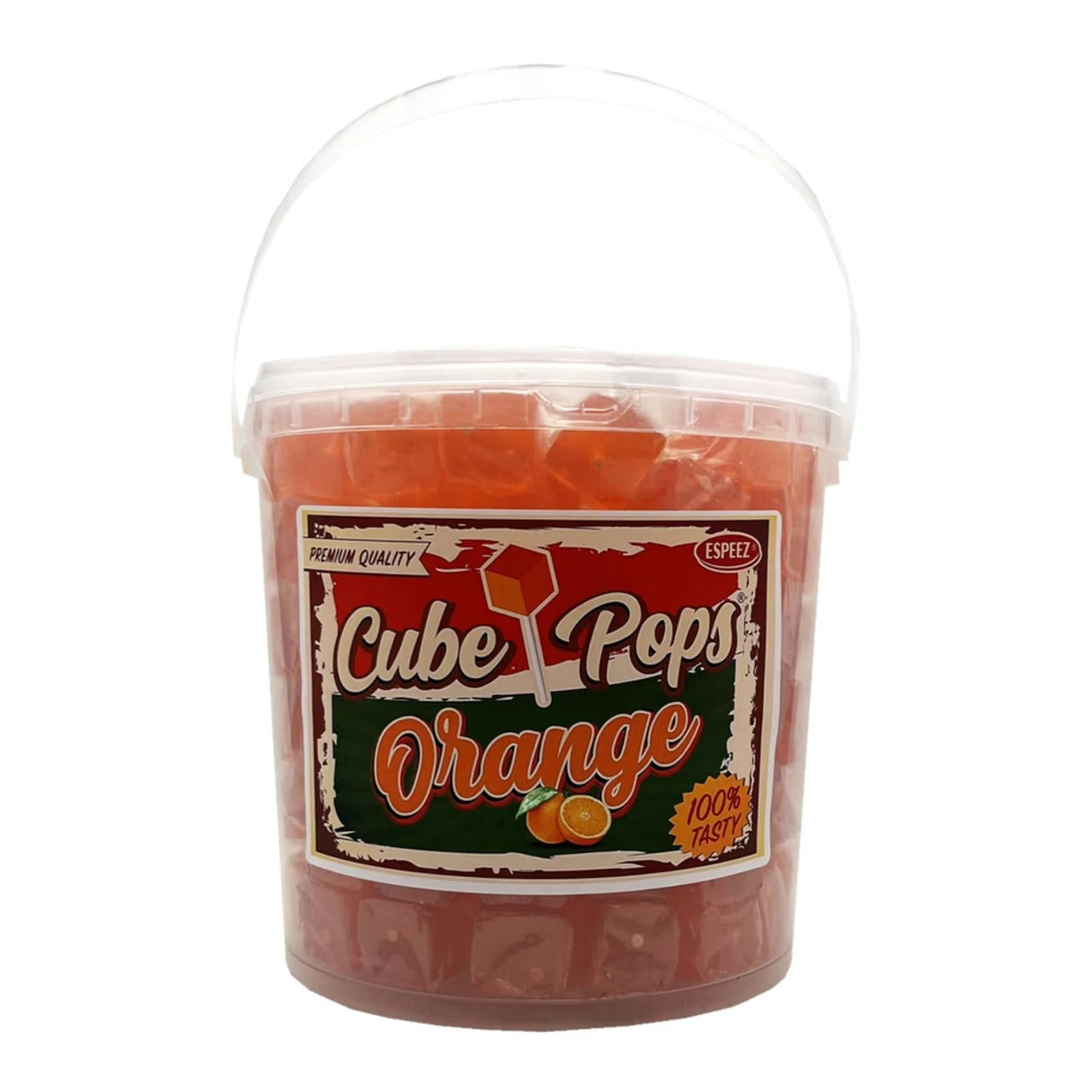 Espeez Cube Pops Orange Jar - 100ct