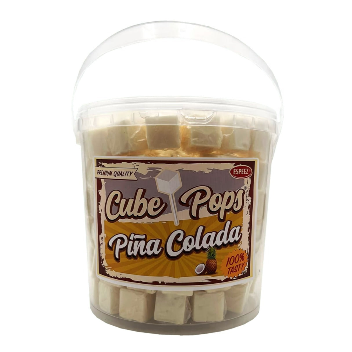 Espeez Cube Pops Pina Colada Jar - 100ct