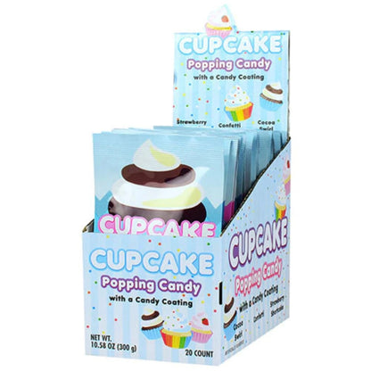 Koko's Cupcake Popping Candy .53oz - 20ct