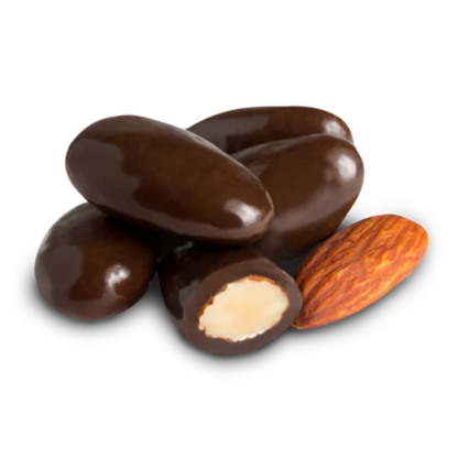 Dark Chocolate Covered Almonds Bulk Box - 15lbs