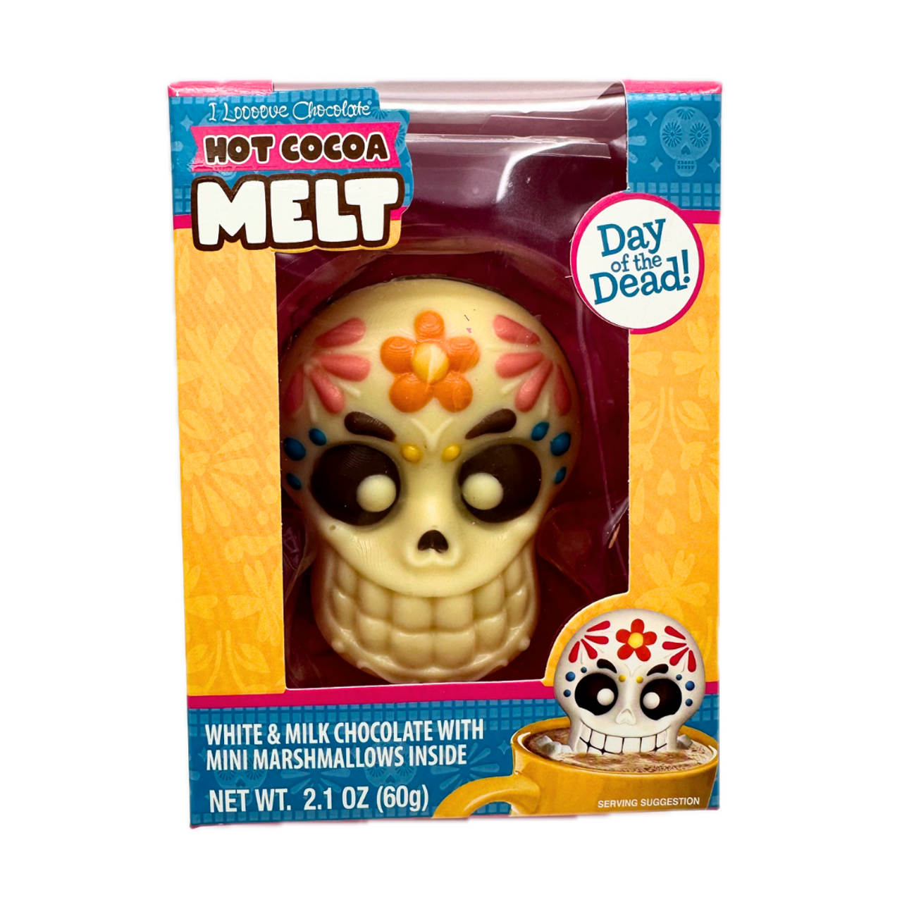 Day of the Dead Hot Cocoa Melt 2.1oz - 6ct