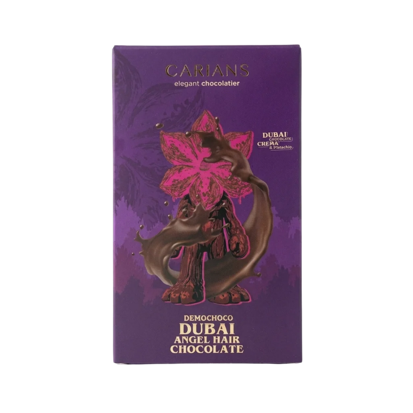 Carians Demochoco Angel Hair Chocolate Bar 2.7oz 12ct