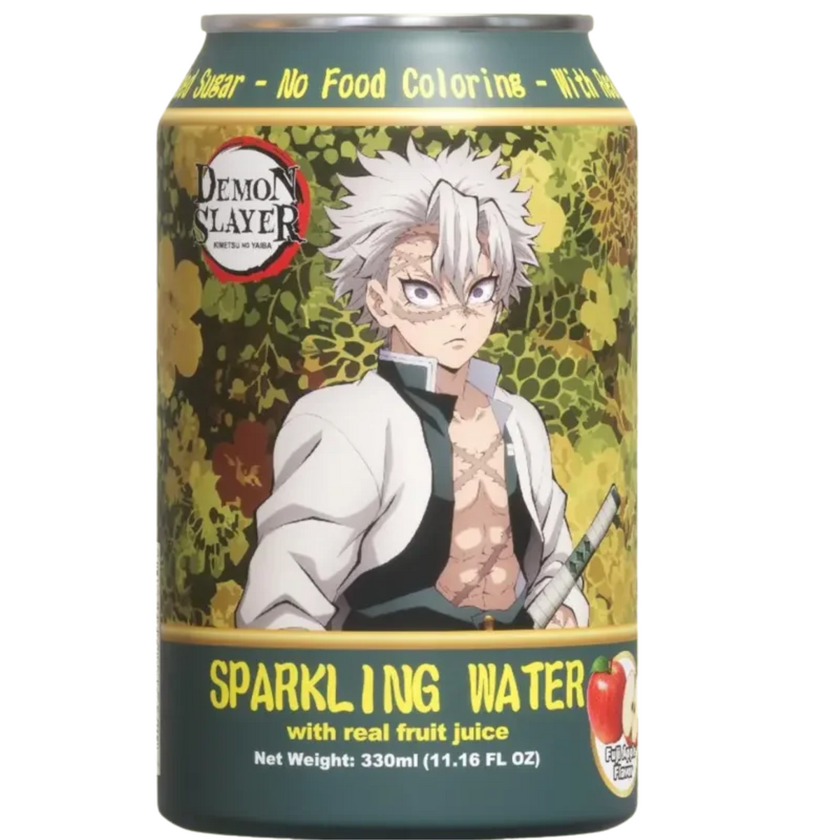Demon Slayer Fuji Apple Sparkling Water 11.16oz 24ct